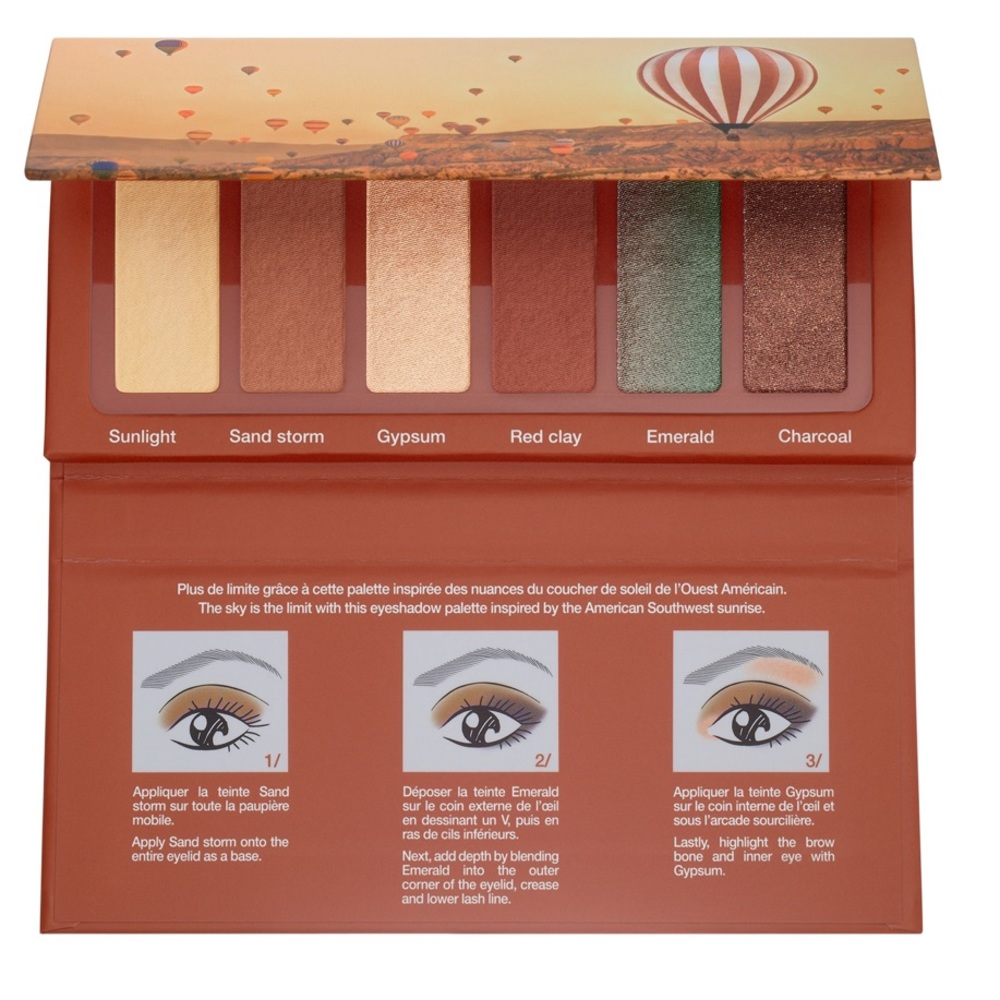 Sephora southwest sunrise eye shadow makeup palette